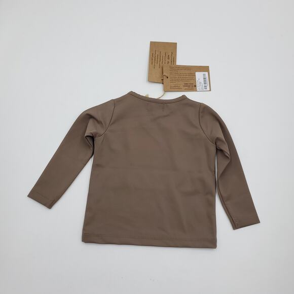 The Simple Folk The Swim Top in Stone Size 6-9 Months - Picture 6 of 10